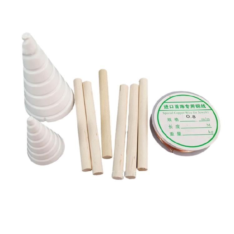 Fibonaccis Coil Winding Jig for Electroculture Gardening Copper Wire Antenna Jig