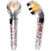 High pressure shower vitamin C filter shower water saving handheld head shower chlorine fluoride filter helps with dry skin and hair head, head, &