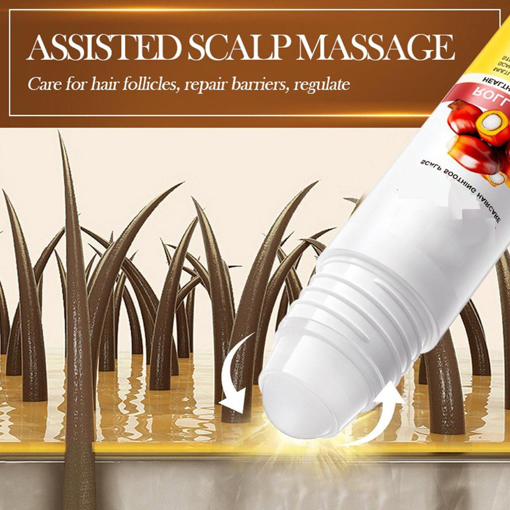 Balsam de păr hidratant și calmant pentru scalp, rolă de păr Batana, 30 ml