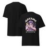 Katana Girl T-Shirt, Anime Samurai Blade Tee, Japanese Warrior Aesthetic Shirt, Elegant Kimono Swordfighter Design T-shirt