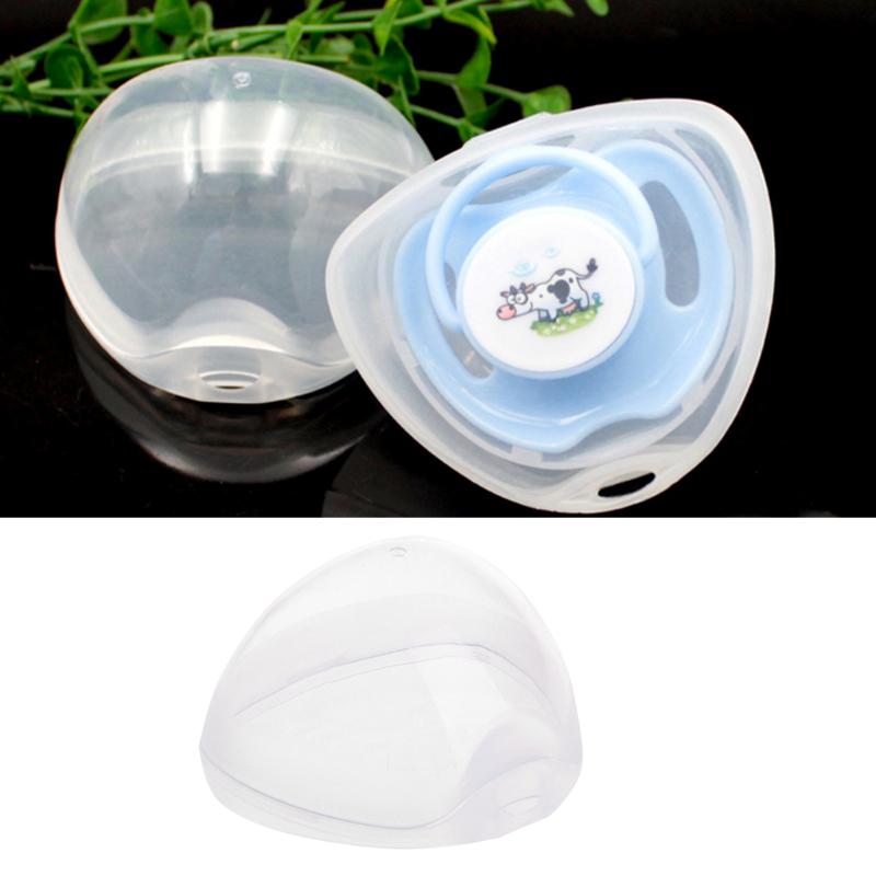 Portable Baby Nipple Box Boy Girl Infant Pacifier Cradle Case Box Holder Soother