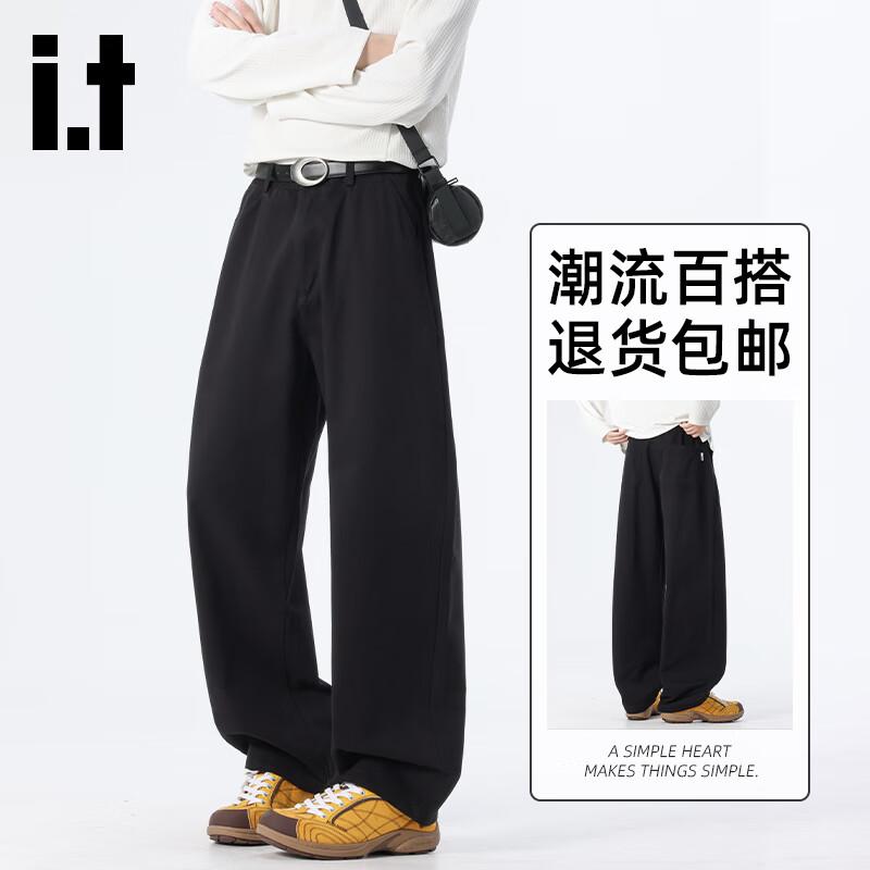 

Izzue Men s Japanese Style Loose Straight Cargo Pants L