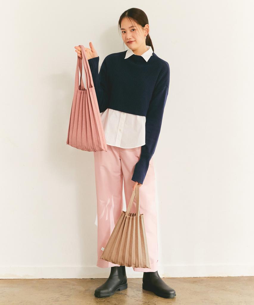 Pleatsmama Tote Bag Glitter Gold