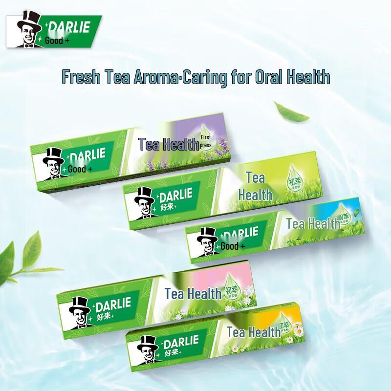 Darlie Tea Fresh Longjing Mint Toothpaste Twin Pack