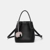 New women's vegetable basket bucket bag simple shoulder messenger handbag texture versatile simple commuter bag