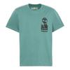 Timberland Men's Short Sleeve Printed T-Shirt, Sea Pine, Size S, TB0A2QJ3CL61