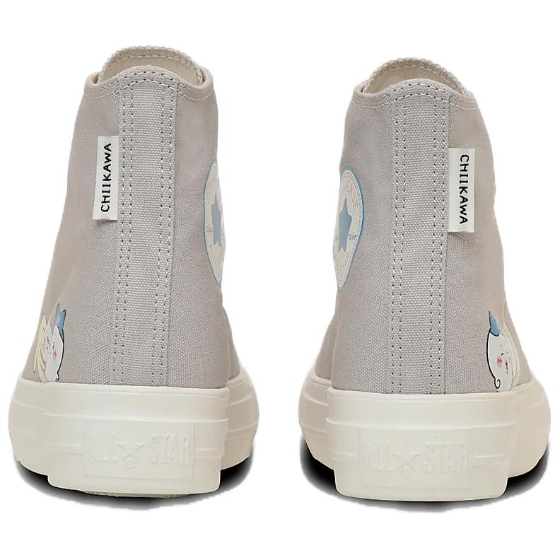 Converse Chiikawa X  All Star Light Plts Pt Hi Versatile Comfortable Durable High-Top Canvas Shoes Women Sneakers Light-Gray 31315242