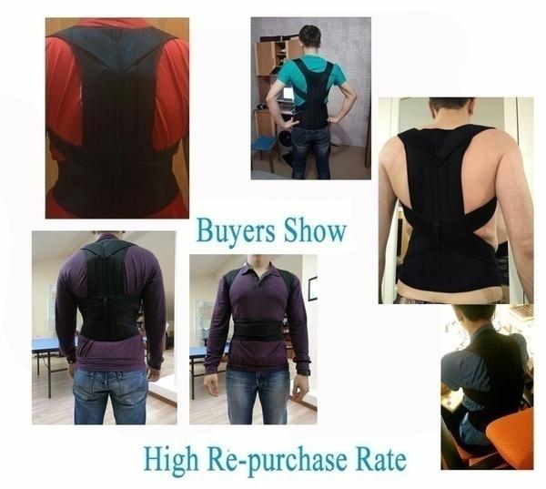 Adult Back with Men and Women Back Correction Band with Support Plate Kyphosis Correction Band Protect the back and waist