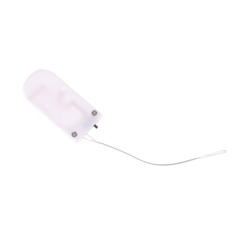 10Pcs For Cr2032 Button Coin Cell Battery Holder Case Cover With On-Off Switch+10/15Cm Leads Wire Battery Box Dual Slots