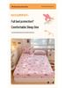 Sanrio Thick Warm Milk Velvet Fitted Sheet - Cute KT Cat, Kuromi & My Melody Design