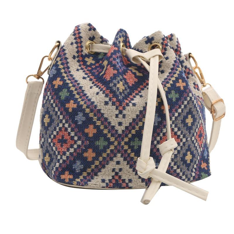 

Осень новая личность повседневная популярная сумка через плечо с кулиской женская ретро