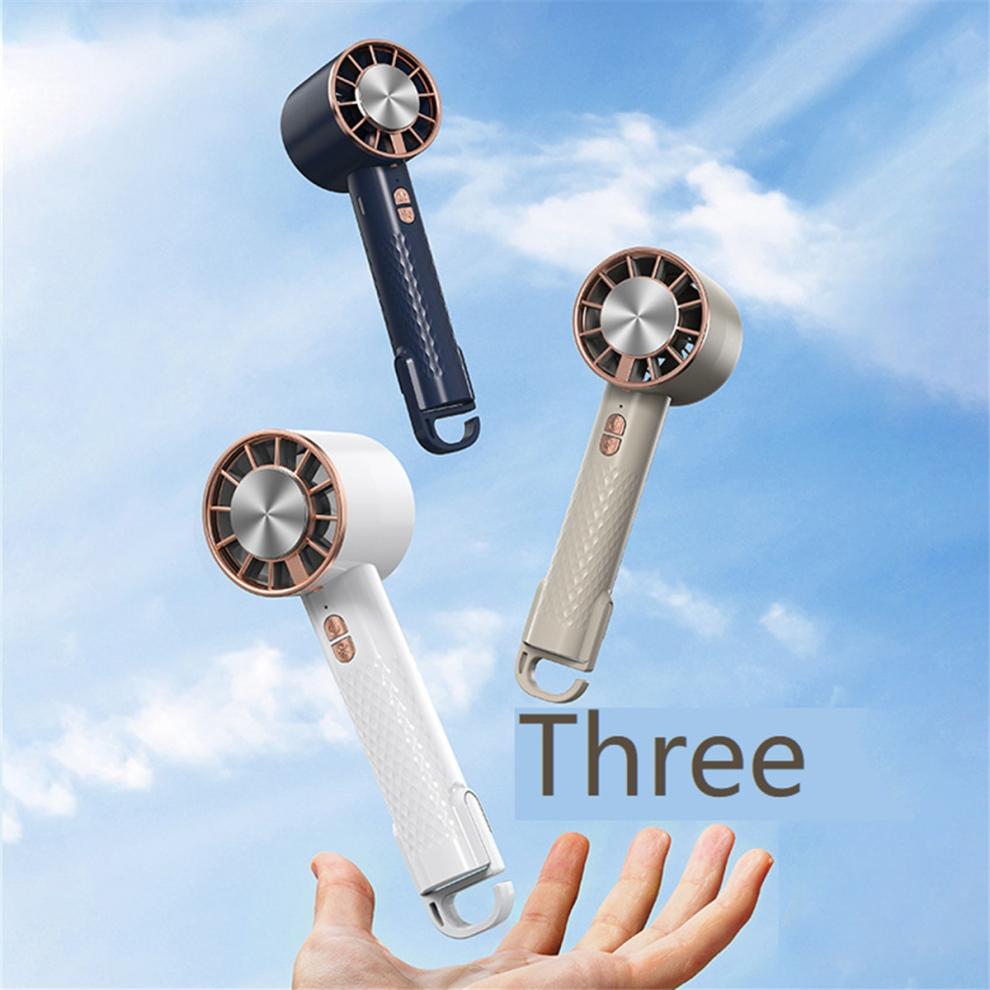 Portable Handheld Fan High Wind Power Desktop Circulator Personal Cool