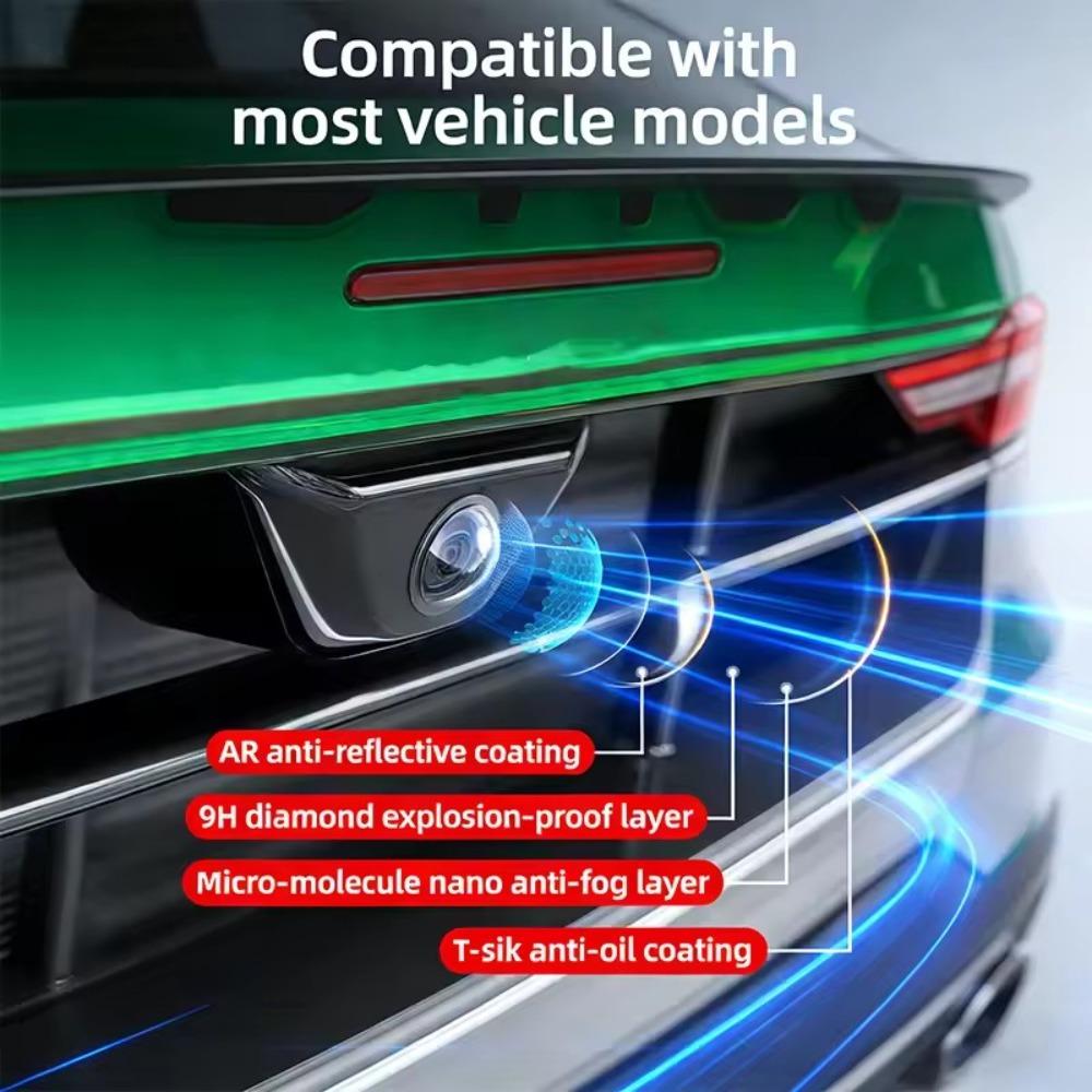 2PCS Universal Car Camera Lens Protector for Auto Reversing Camera Protective Cover To Prevent Sand Stone Scratches Car Supplies
