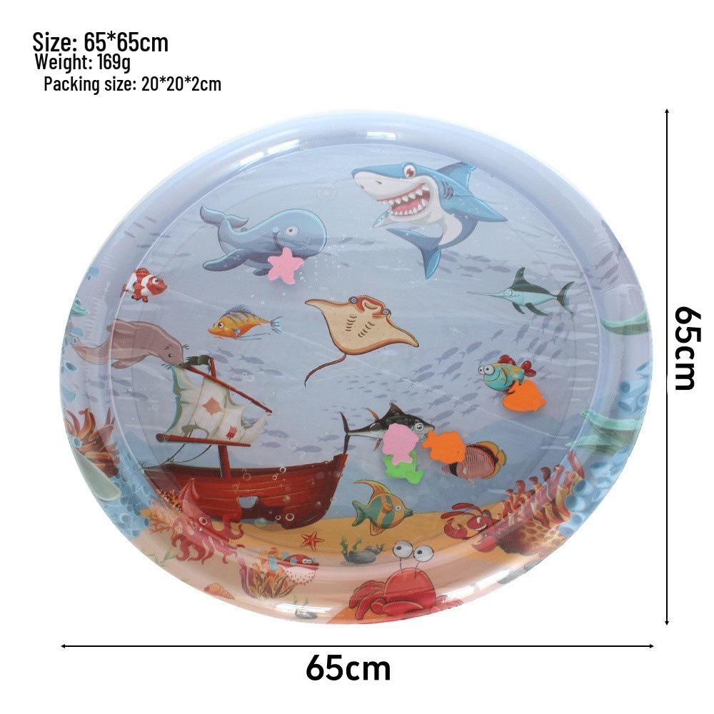 Inflatable Baby Water Mat - PVC Patting Cushion for Crawling Babies