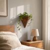 Wandhänge-Pflanzenkorb, Dekorative Pflanzentopf für Esszimmer, Schlafzimmer, Wohnzimmer