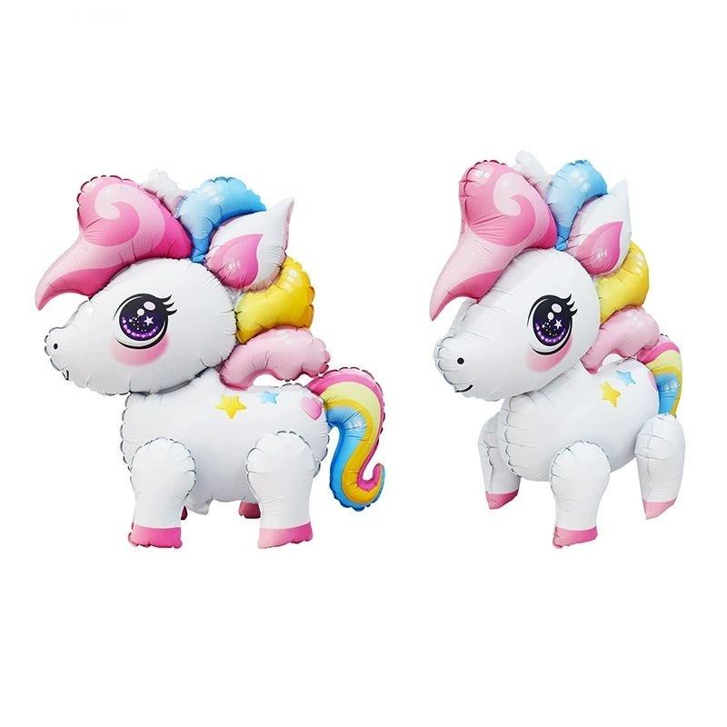 

Giant Unicorn Foil Balloon Rainbow Unicorn Balloon with Base Standing Unicorn Balloon for Girl Unicorn Birthday Party Decoration Other