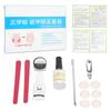 Ingrown Toe Nail Correction Patch Foot Care Glue Nail File Straightening Pedicure Tool