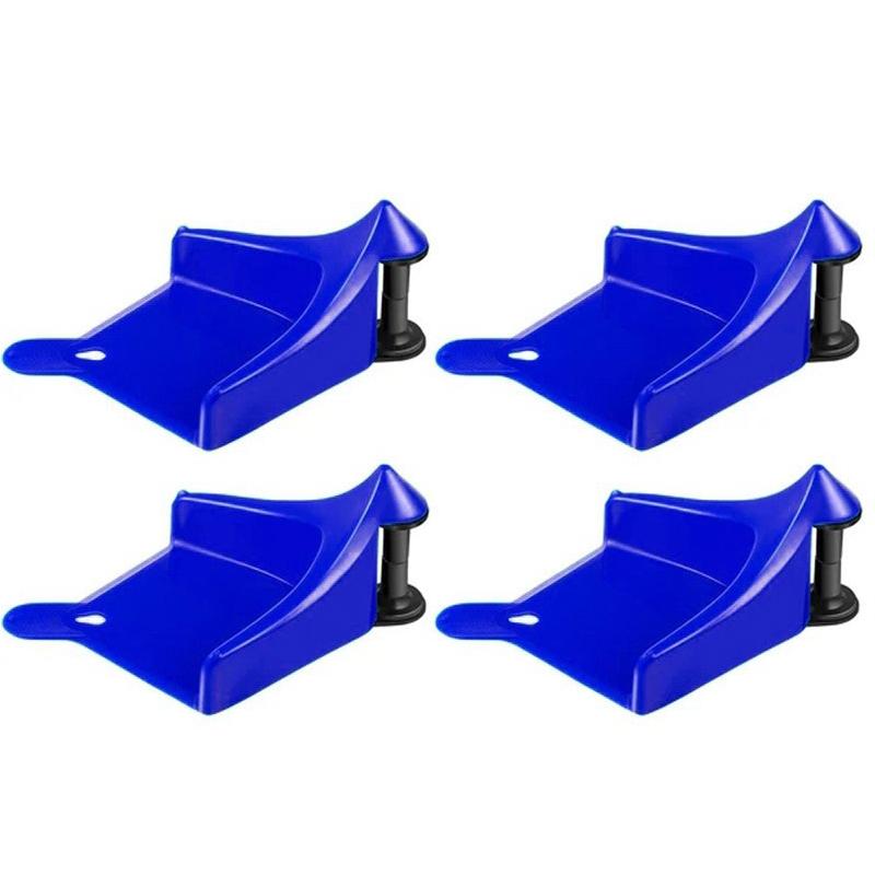 1/4Pcs Car Wash Hose Slide Guide Tire Wedge Anti-Pinch Tube Protector Wheel Cleaning Detailing Tool Accessories