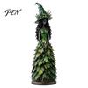 Gothic Shelf Accent Autumn Witch Figurine Statue, Resin Halloween Fall Tabletop Decor, for Home Ornament Mantel Fireplace Desk Tiered Tray Harvest