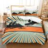 Racing Pattern Duvet Cover Set Youth King Quilt Cover Fashion Boy Bedding Sets Children'S Bedroom Comforter Bedding Sets Bed Set