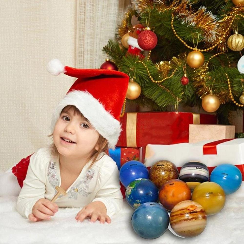 Solar System Bouncy Ball Ball Toy Moon Star Ball Printing Star Ball Earth Globe Ball Eight Planets