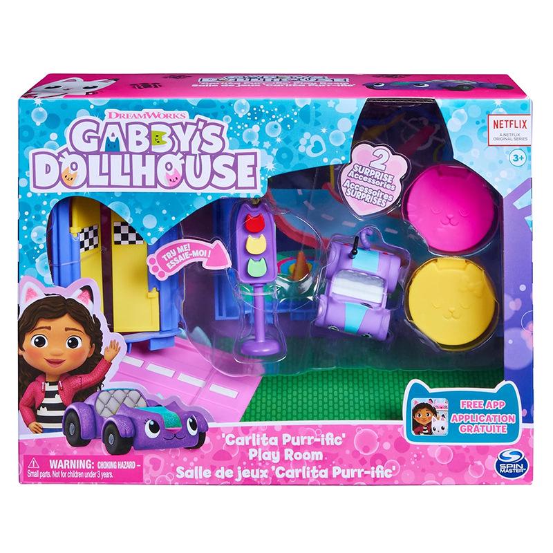 

Gabby s Dollhouse Luxury Playset: Kitchen, Craft Room & Bathroom Themed for Girls