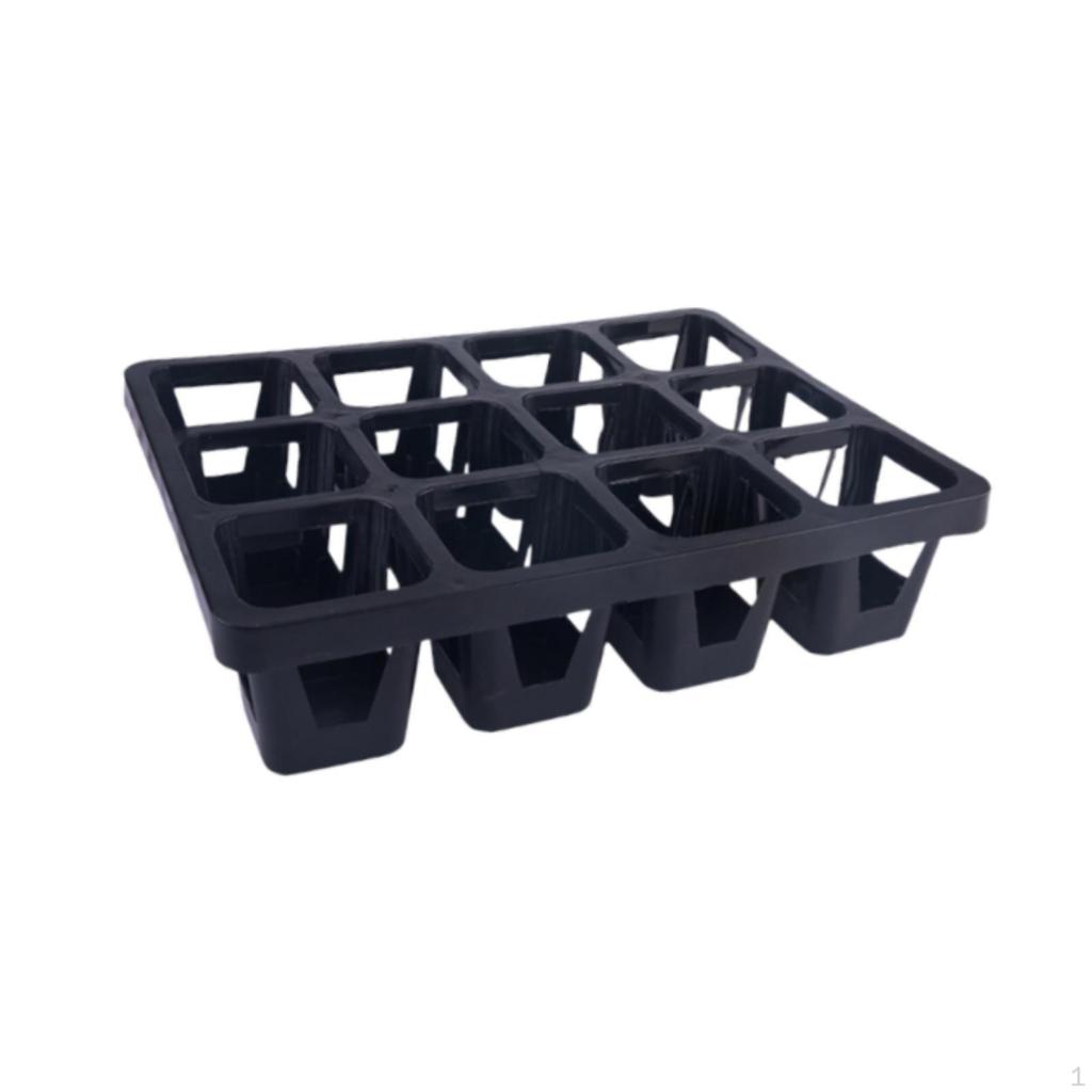 Nursery Pots Tray Plant Pot Carry Holder Indoor Outdoor Strong Bearing Capacity Portable Wear