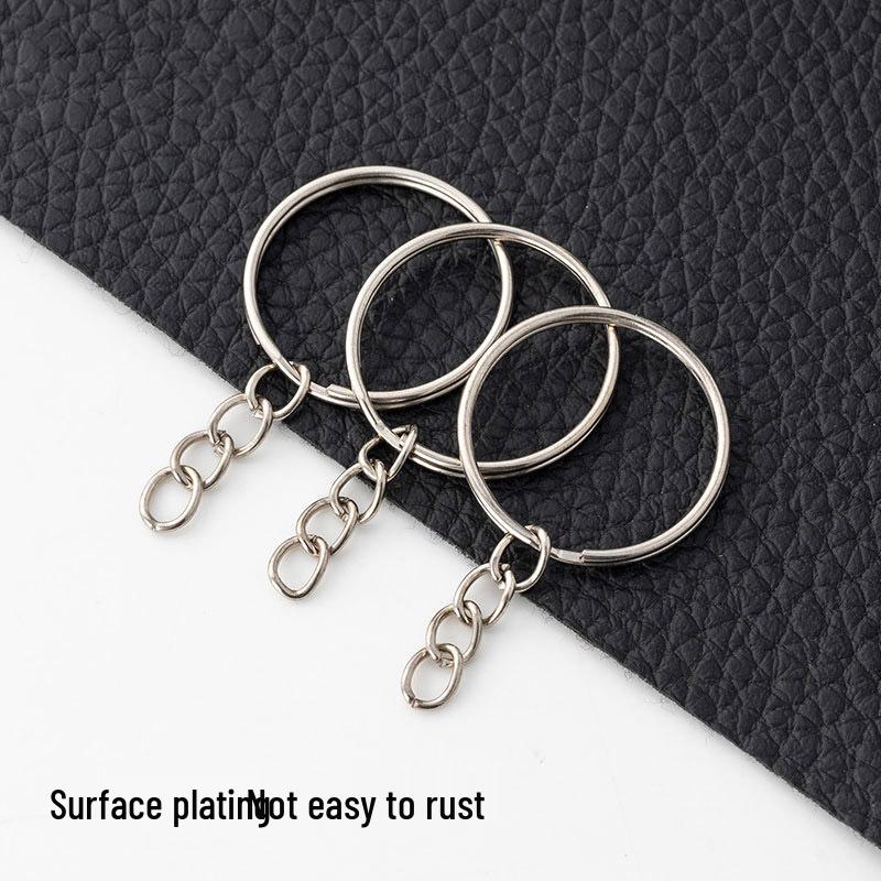 Aperture Keychain: DIY Handmade Metal Pendant & Iron Hanging Chain