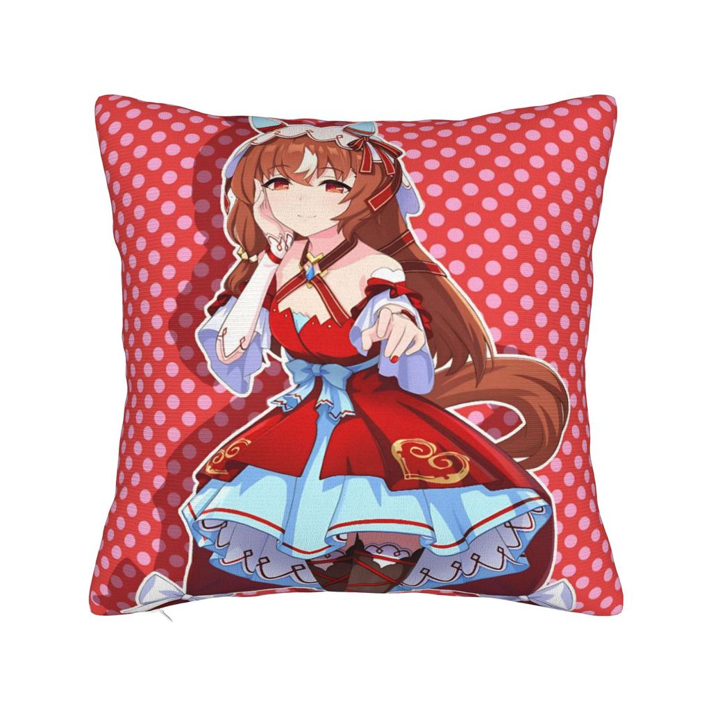 Decorative Pillowcase Umamusume Pretty Derby Anime Accessories Living Room  Throw Pillow Case Cover Square Multi Size