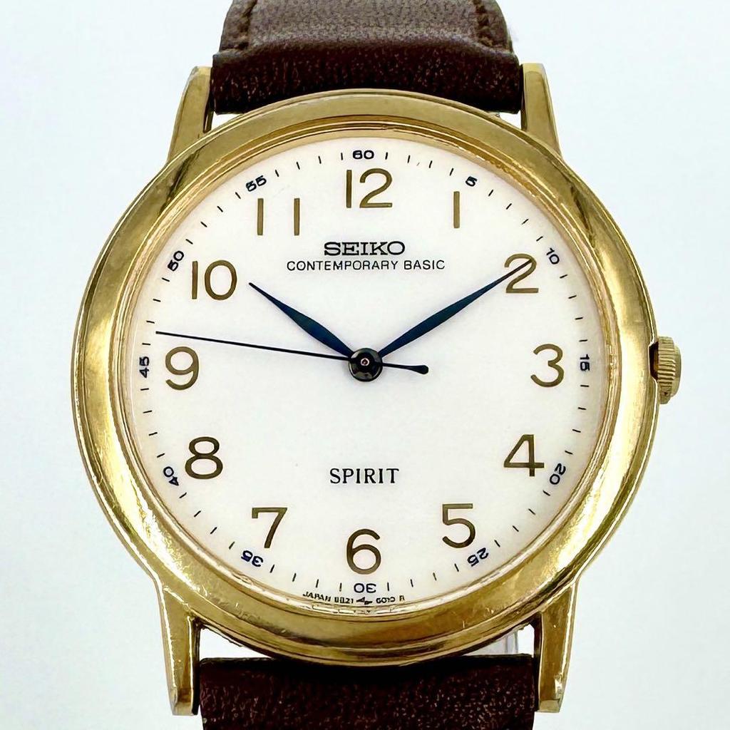 [USED] Rare/Battery-operated SEIKO SPIRIT Sweep Second Watch