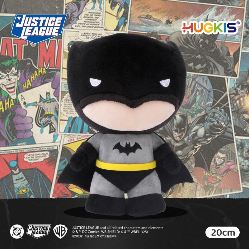 Justice League Superman Plush Doll Cartoon Batman Doll Gift Toy for Children DC Comics Classic Hero Plush Dolls 20cm