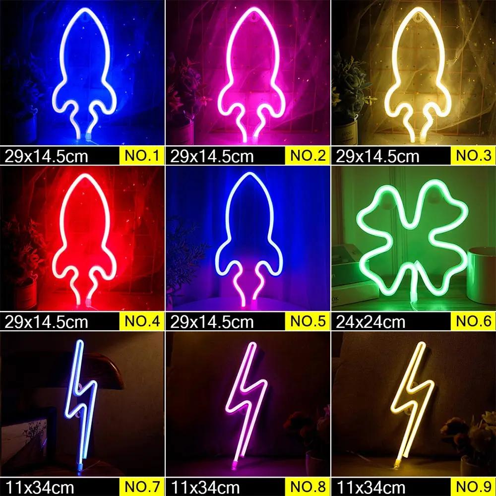 LED Neon Nattlys Skilt Veggkunst Skilt Nattlampe Jul Bursdagsgave Bryllupsfest Vegghengt Neonlampe Hjemmedekor