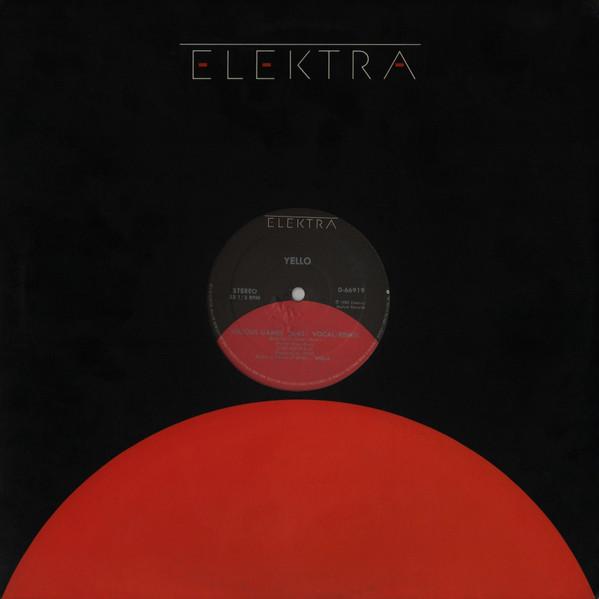 12-дюймовая пластинка YELLO Vicious Games 066919 ELEKTRA 1985 США Танцевальная Электроника Б/у