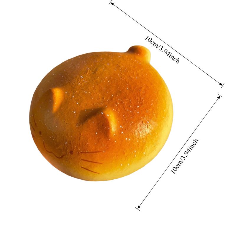 

Милый Сквиши Тоторо Хлеб Игрушки-Антистресс Мягкий котенок Хлеб Сжималка для снятия напряжения Игрушка против стресса для Детей Взрослых Подарок