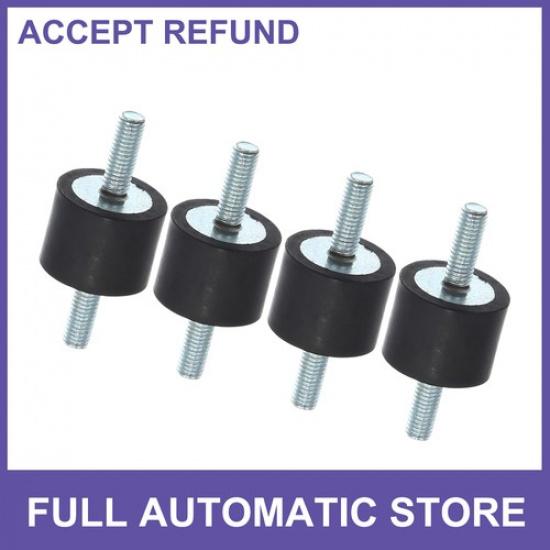 FOUR M5 Anti Vibration Rubber Isolator Damper 20x15mm Rubber Bobbin Universal