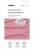 Striped Imitation Rabbit Fur Plush Blanket with Lambswool - Double Layer for Home and Dorm