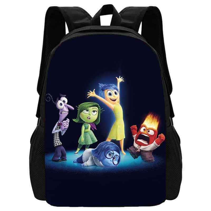 Adorable Cartoon Backpack For Kids Spacious Oxford Cloth School Bag For Grades 1-4