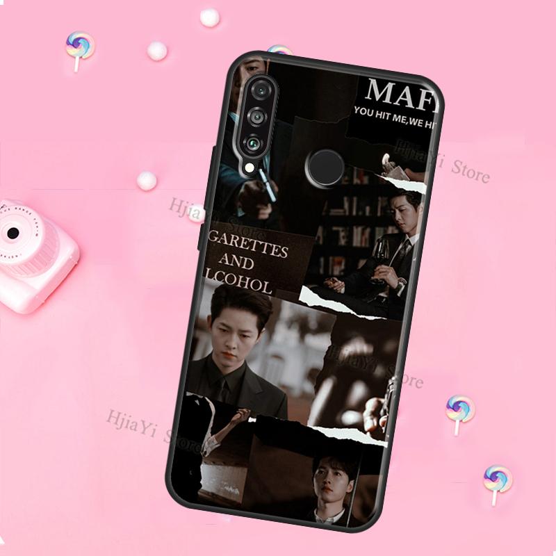 Korean TV Series Vincenzo song joongki For Huawei Honor Magic 5 Lite X8 X9 X8a 50 70 P20 P30 P40 P50 P60 Pro P Smart 2019 Case