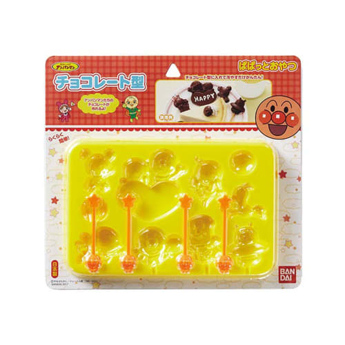 Torune Anpanman Chocolate Cutter, Made In Japan, Handmade with Picks, 2388160