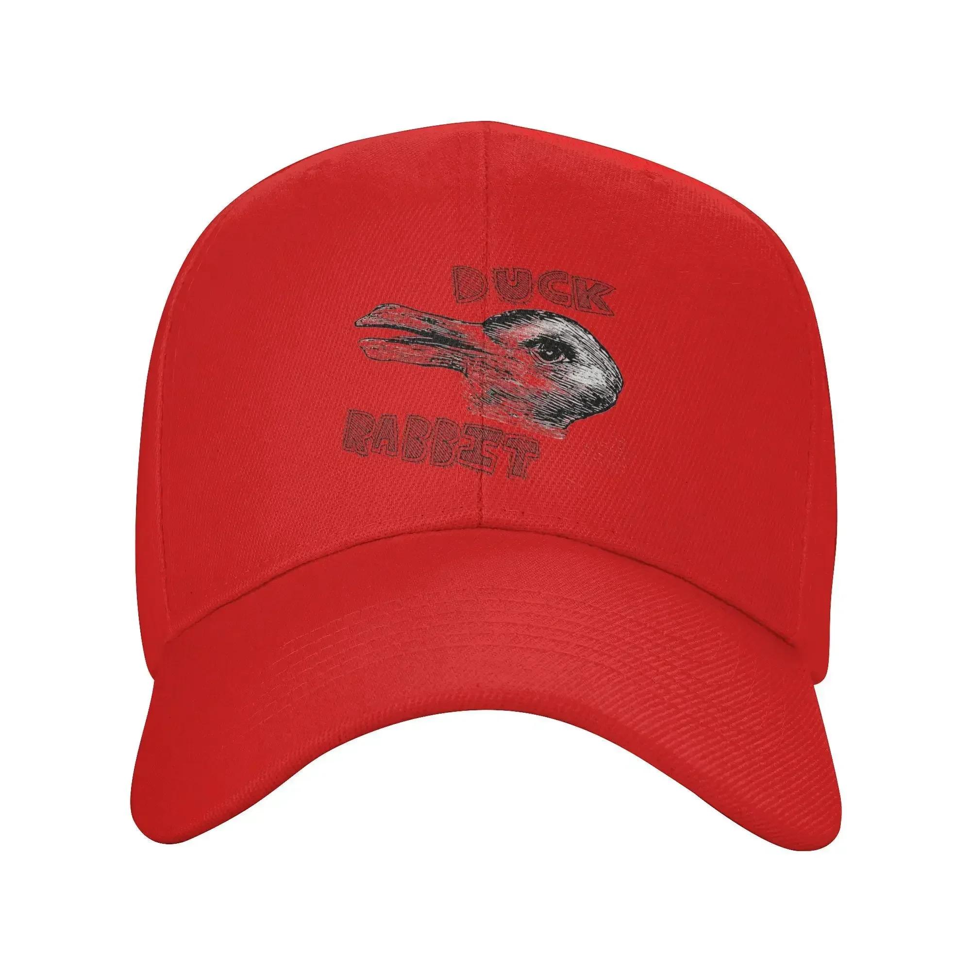 Summer New Wittgenstein Rabbit Duck Baseball Cap Merch For Men Women Classic Trucker Hats Adjustable Adjustable