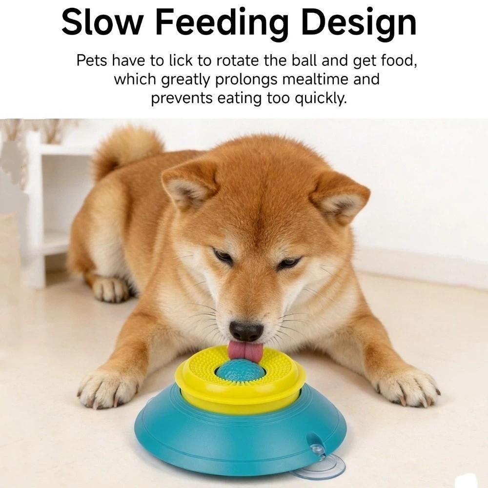 Anti-Choking Dog Licking Bowl Non-Slip Base Slow Feeder Dog Bowl Pet Feeding Bowl Puppy Training