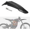 Motorcycle Front Fender Mudguard Compatible Fit for Surron Sur Ron LBX Tutti ICT EKX X21 X20 Segway X260 X160 Electric Dirt Bike,Carbon Fiber