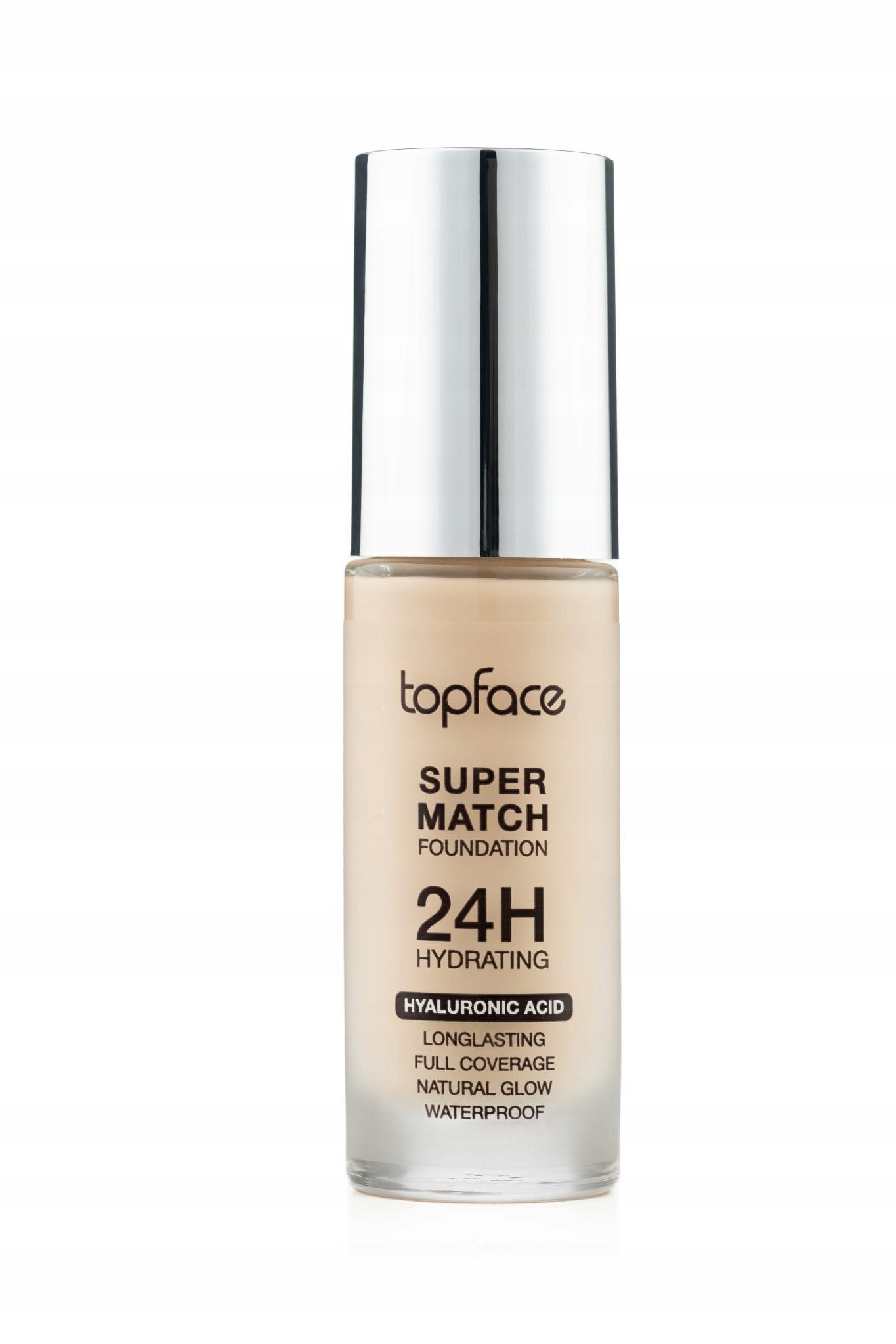 Topface - Super Match Foundation 24H 002 Light Beige 30ml
