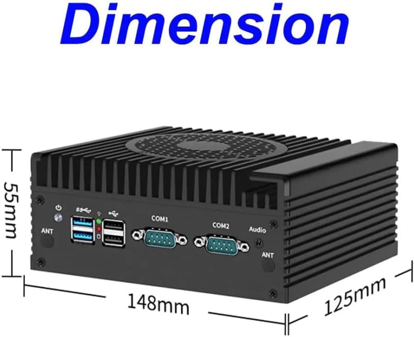 SZBOX Mini PC Firewall Mini PC Wall 2 Port DIY Enthusiast Small PC Windows 11 Pro Intel Core to Small PC 16GB DDR5 4800MHz 1TB SSD i3-N305 (up 3.8GHz)