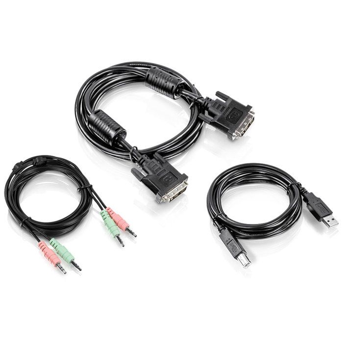 Kit de Câble KVM - TRENDnet - TK-CD06 - Audio, USB, DVI-I - Pour switch KVM TK-232DV