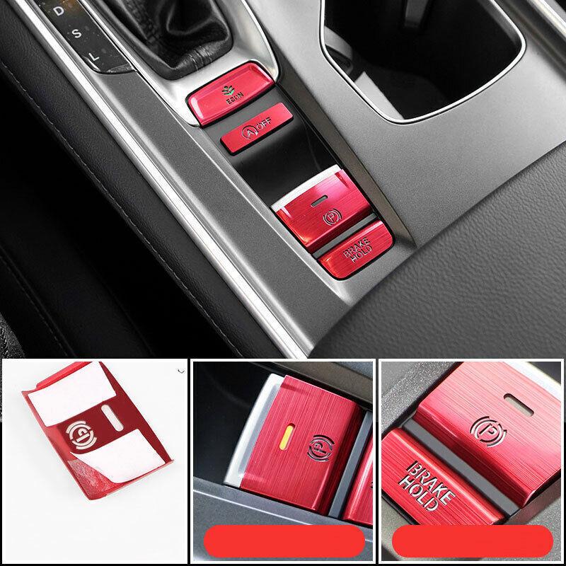 Shift Switch Trim Middle Console Gear For Honda Accord Red Aluminum 2018-2022