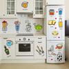 Creative Refrigerator Stickers Kitchen Cabinet Door Stickers Removable Wallpaper Wall Decorative