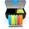 10pcs Foam Spools Line Leader Wire Board Winding Board Fishing Rigs Winders Hook Rigs Holder Fishing Holder Foam Main Line Coils