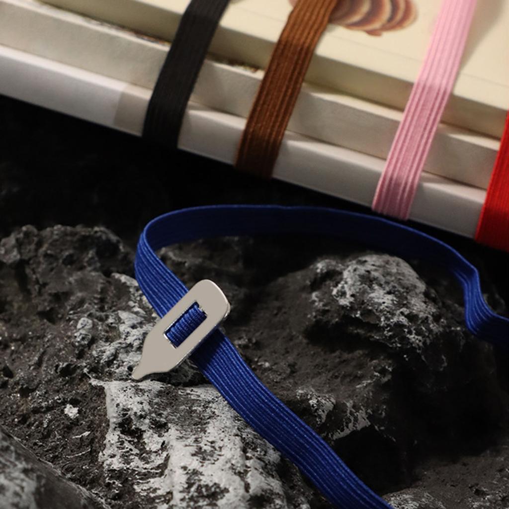 Elastické gumičky Záložky do plánovače s kovovými knižními šipkami Elastické gumičky Záložky Dárek pro milovníka knih Spisovatele Čtenáře