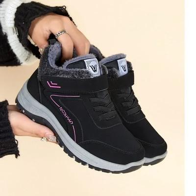 Schneestiefel Wasserdichte Sneaker Superwarme Plüsch Damenstiefel Outdoor Rutschfest Paar Wanderstiefel Arbeitsschuhe Winter